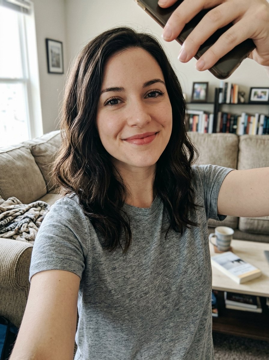 Claire Casual Selfie