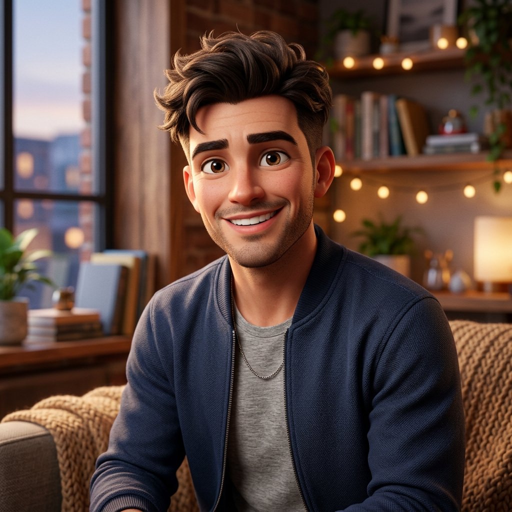 3D Pixar Character (Men)
