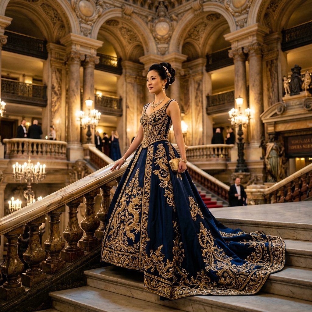 Haute Couture Royal Gown (Women)