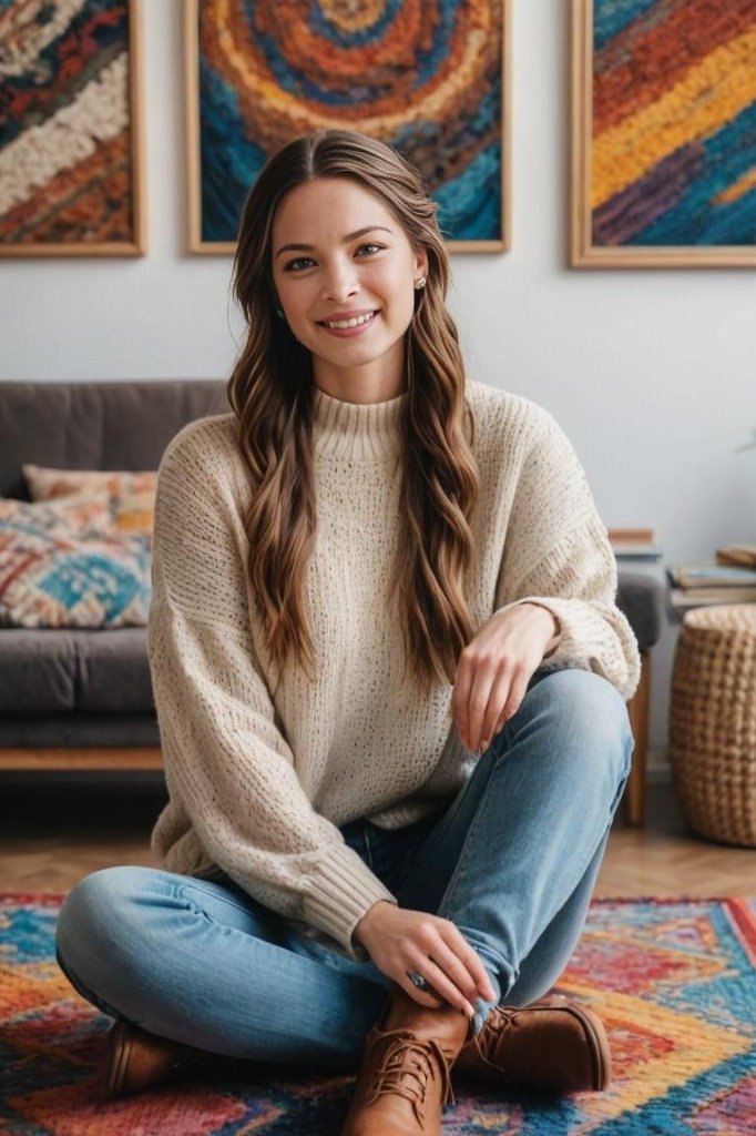Chloe Home Knit Sweater